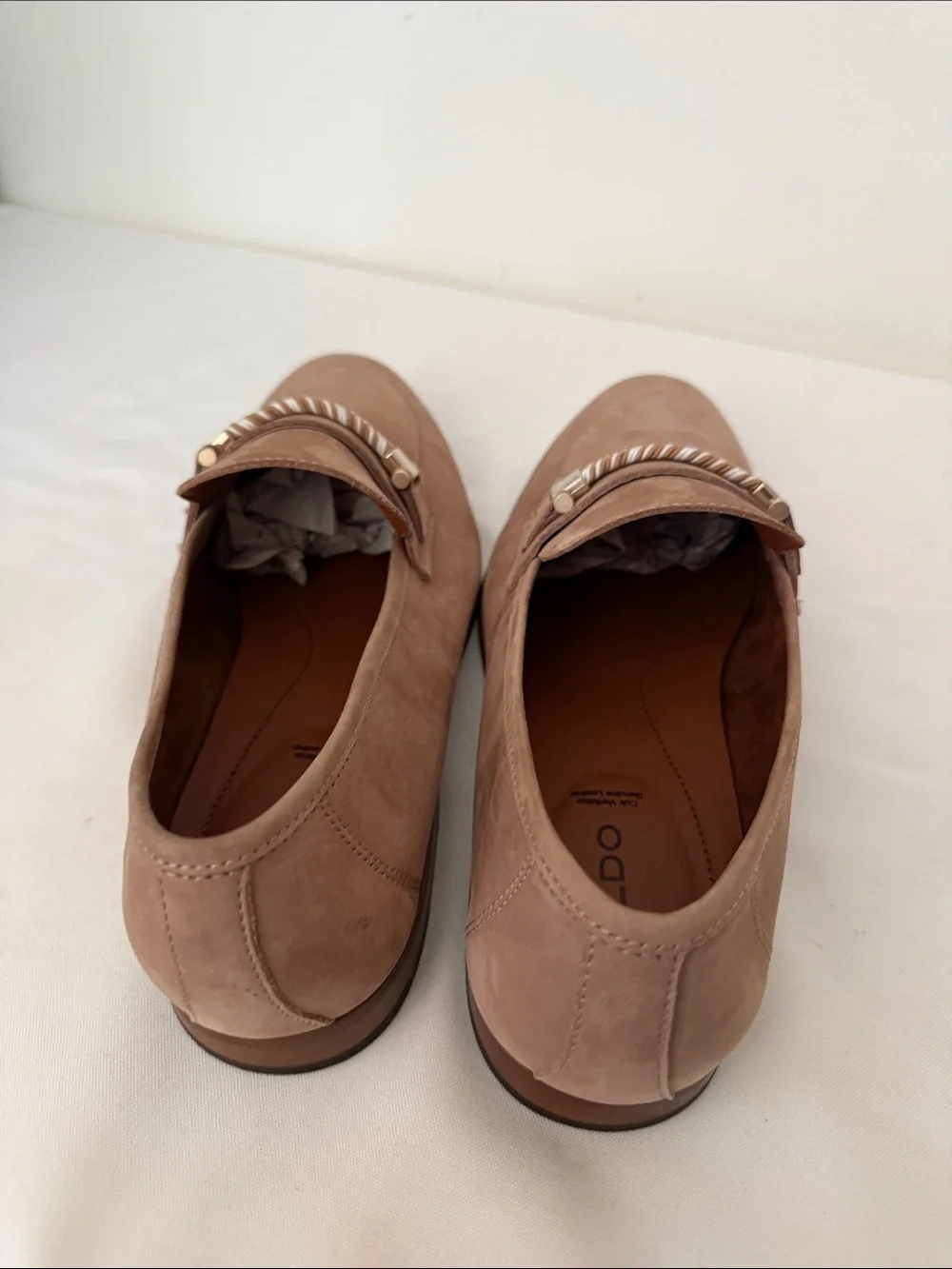 Aldo suede slip